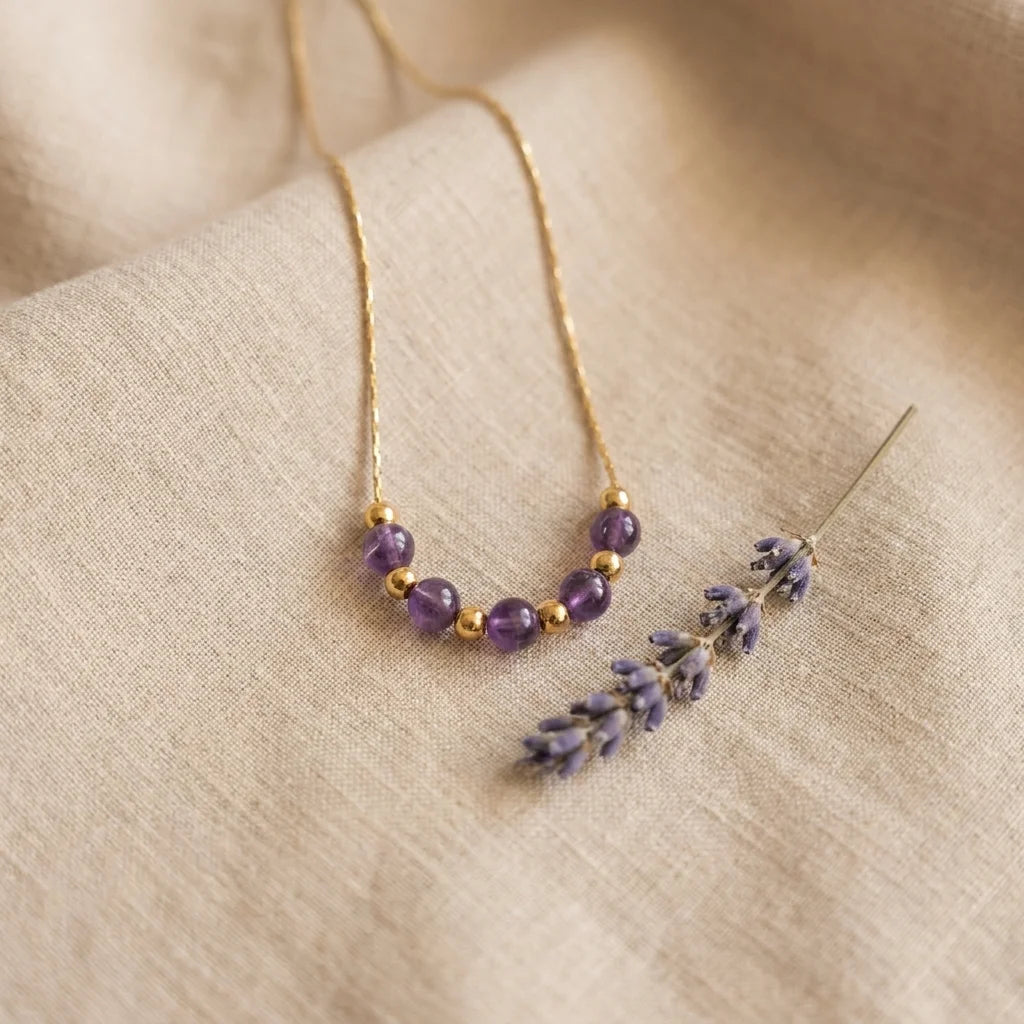 Amethyst Halskette – Produktfoto 1
