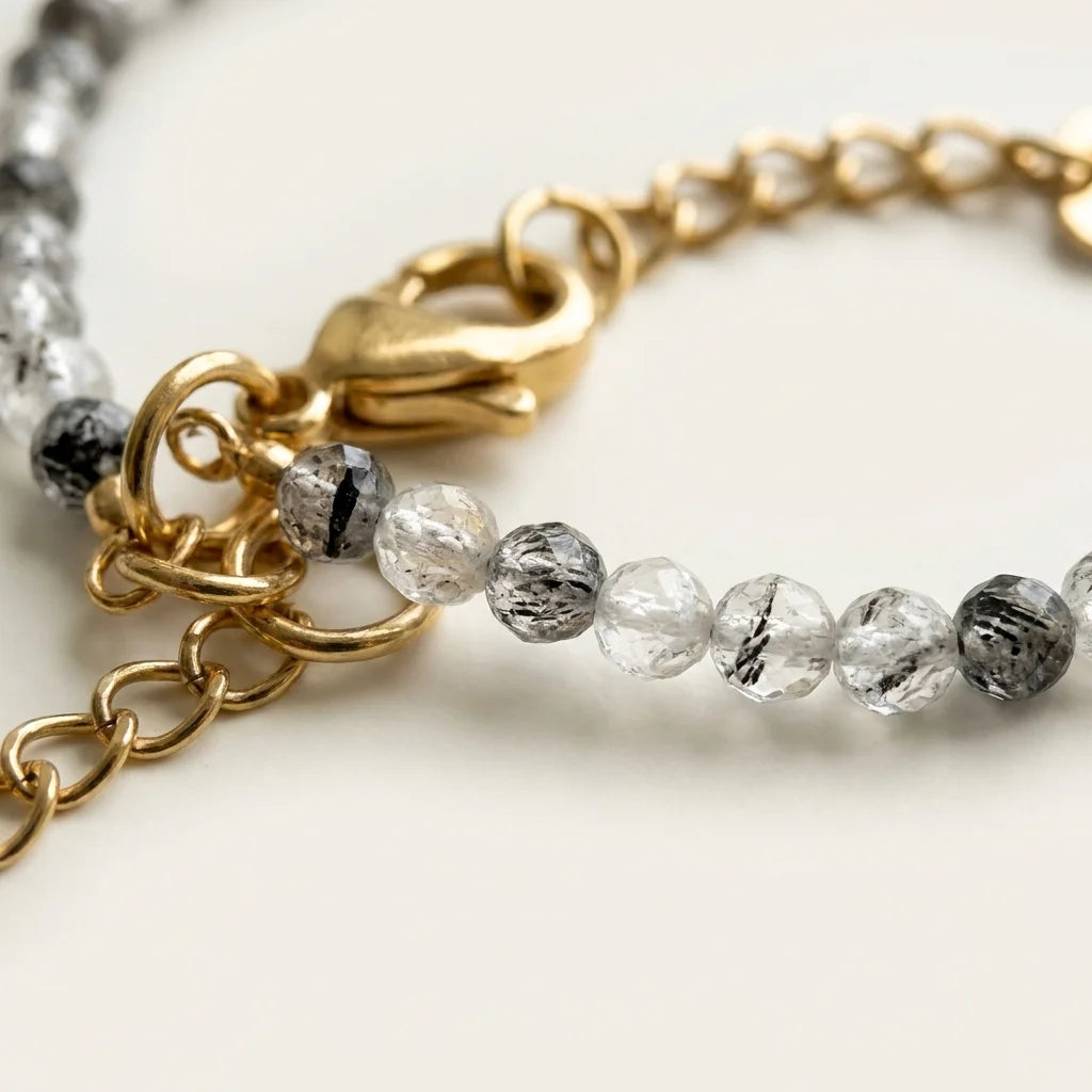 Bergkristall Klarheits-Armband – Detail