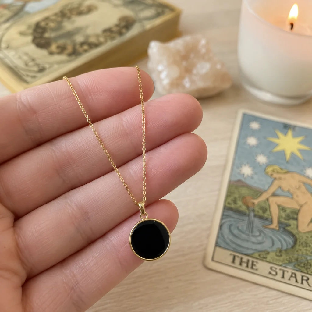 Obsidian Schutz-Anhänger – Lifestyle Tarot