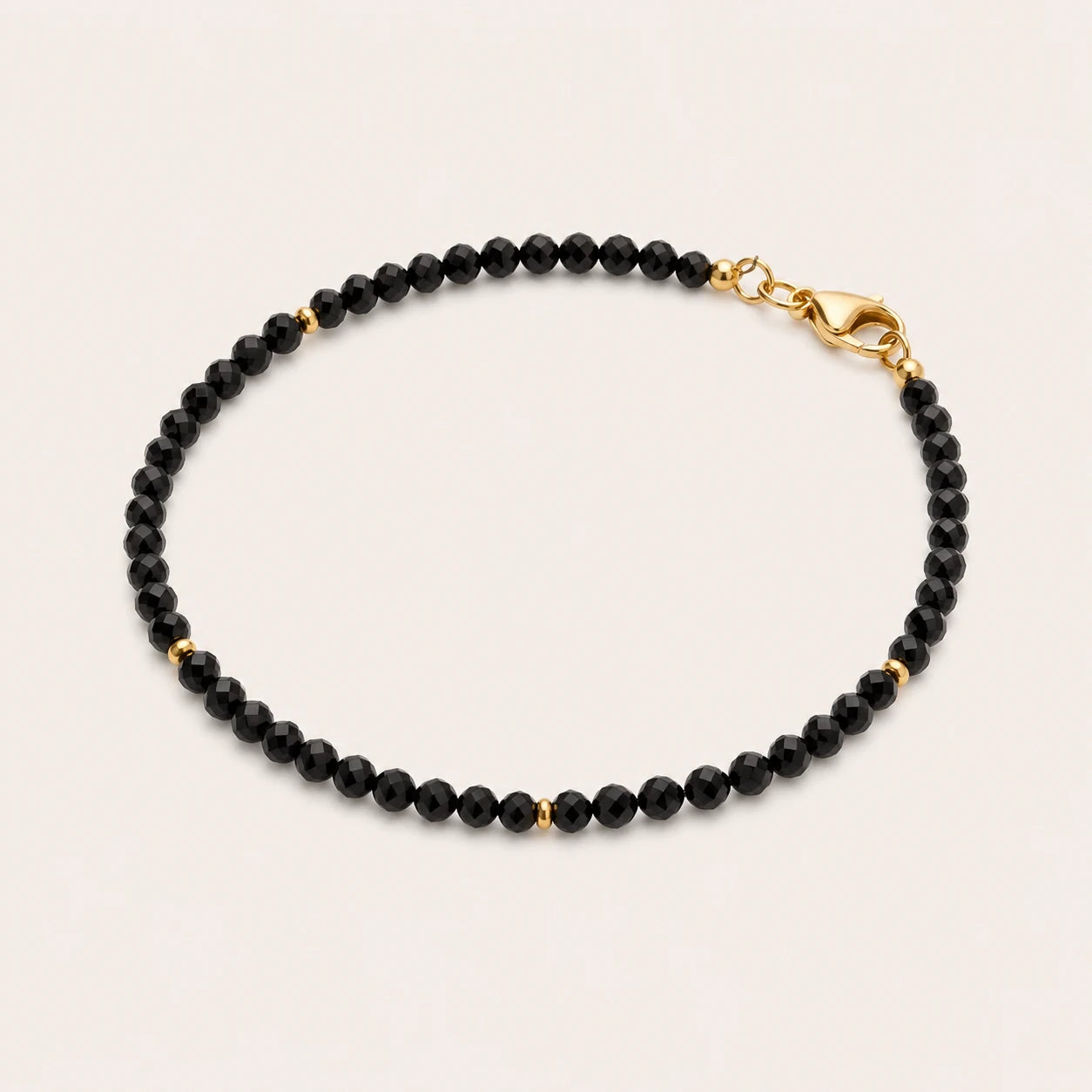 Schwarzer Turmalin Schutz-Armband – Hauptbild